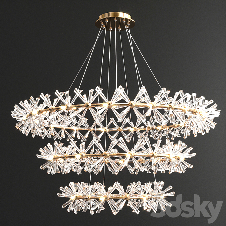 Four Exclusive Chandelier Collection_79 3D Model
