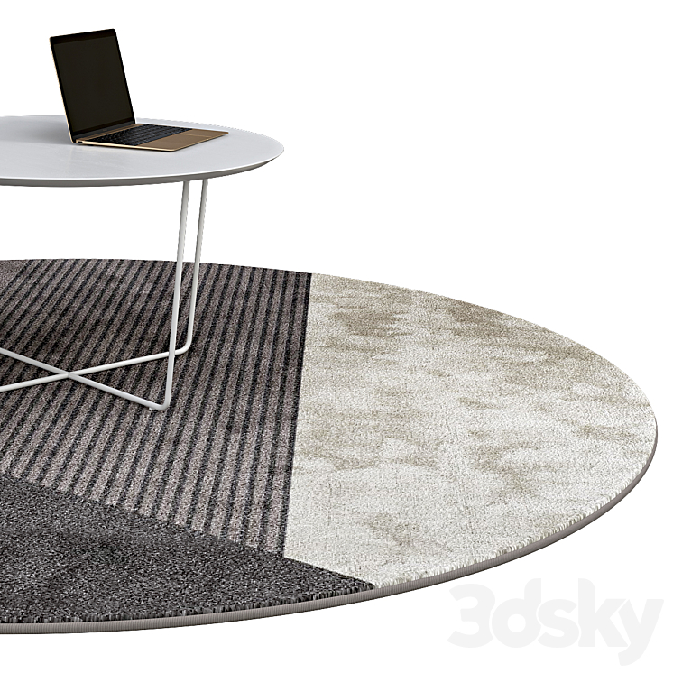 Circle rugs | No. 066 3D Model