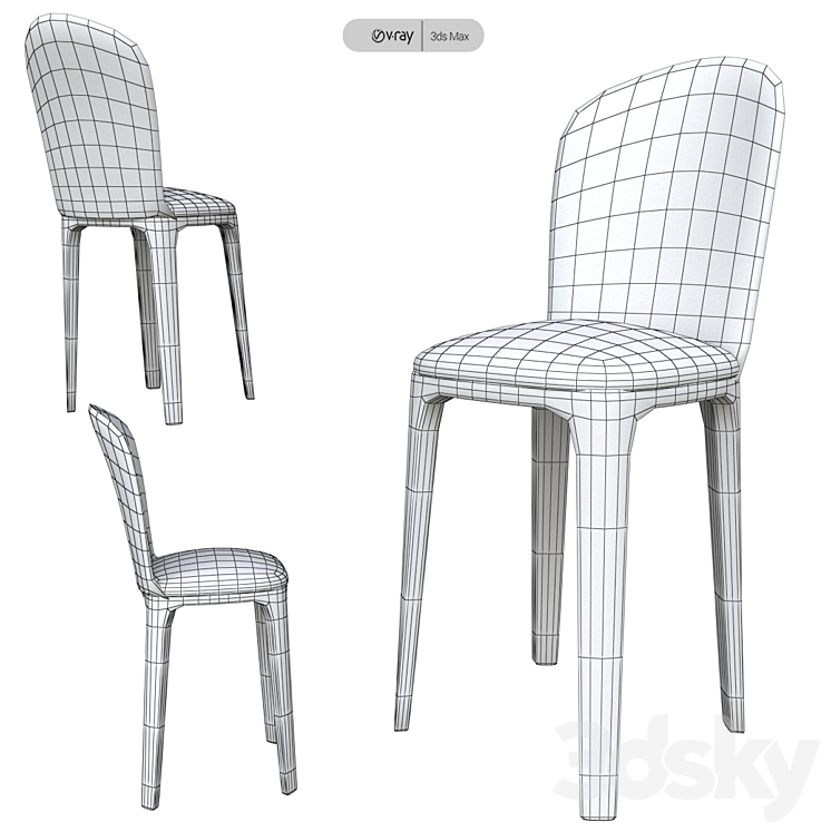 Magis VANITY CHAIR Chair 3D model
