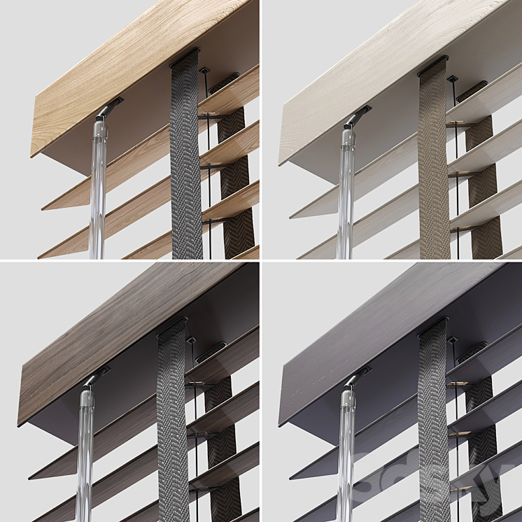 Venetian blinds 1 3D Model