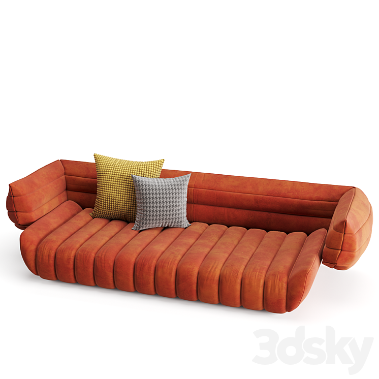 Baxter tactile sofa 3D Model