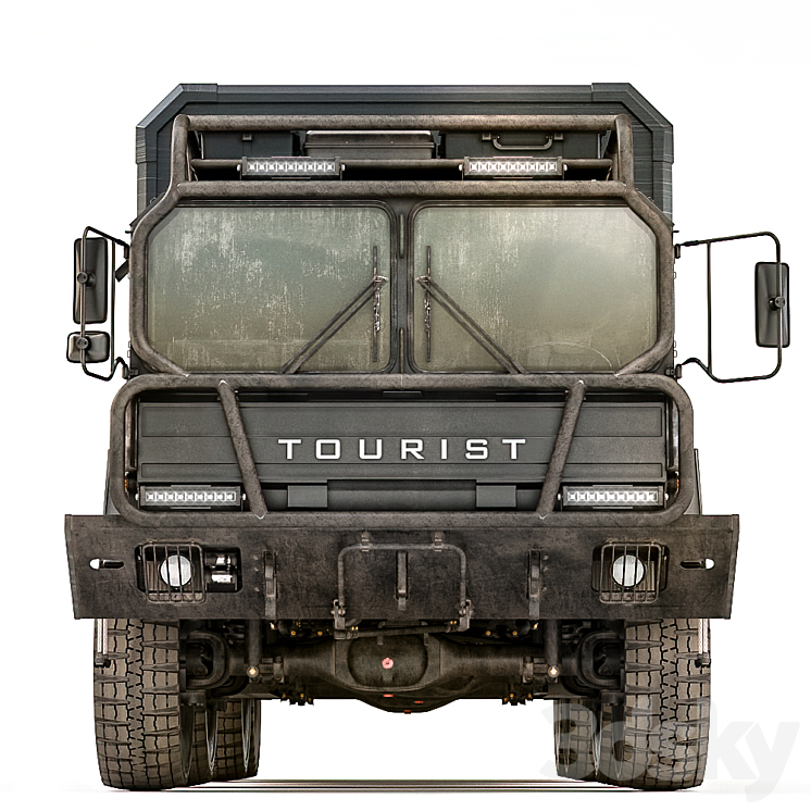 MAN KAT 8x8 3D Model