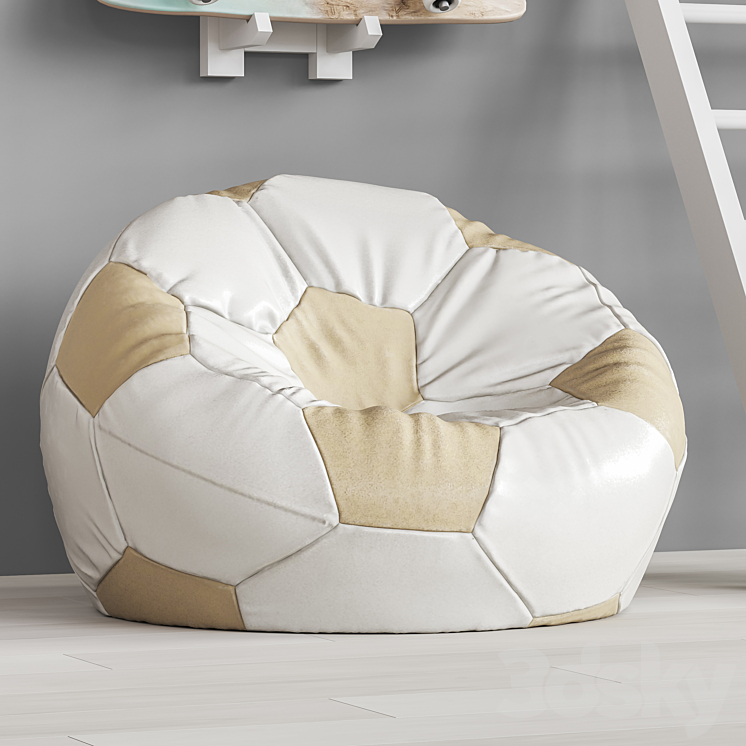 Toys and furniture set 79 3DS Max - thumbnail 2