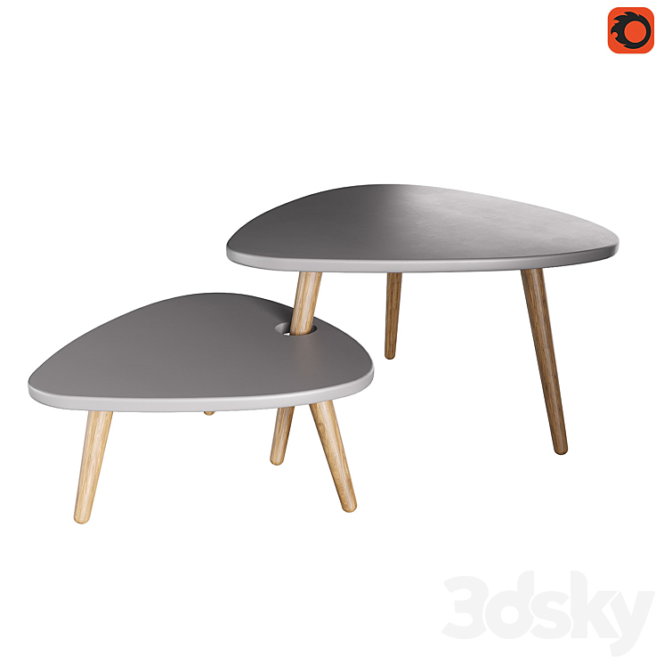 Stilgrey coffee table 3D Model