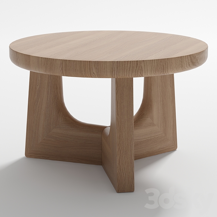 Coffee table Nara by Poliform 3D Model