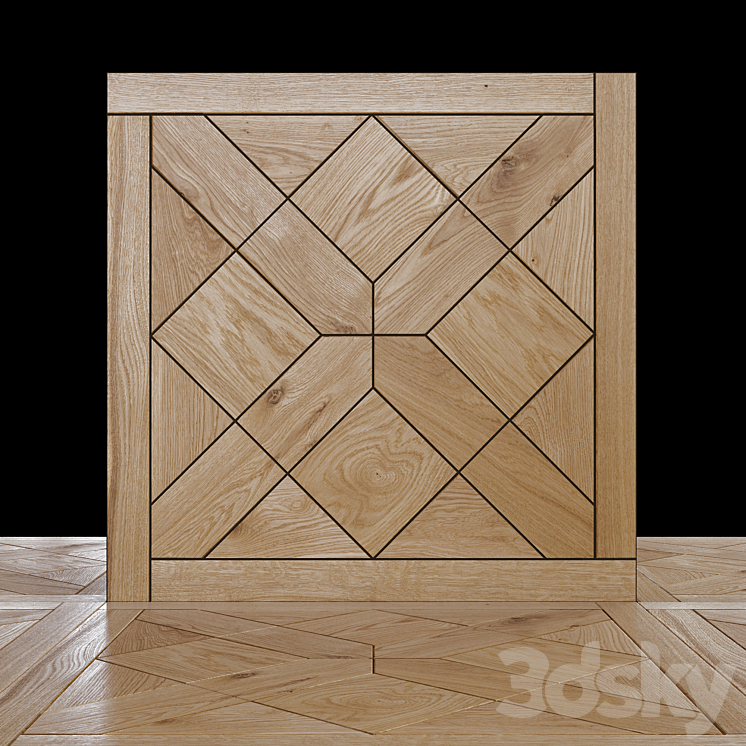 wood 02 3D Model Free