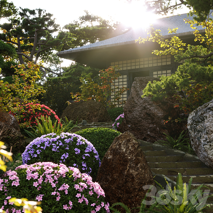 Rhododendron 03 3DS Max - thumbnail 2