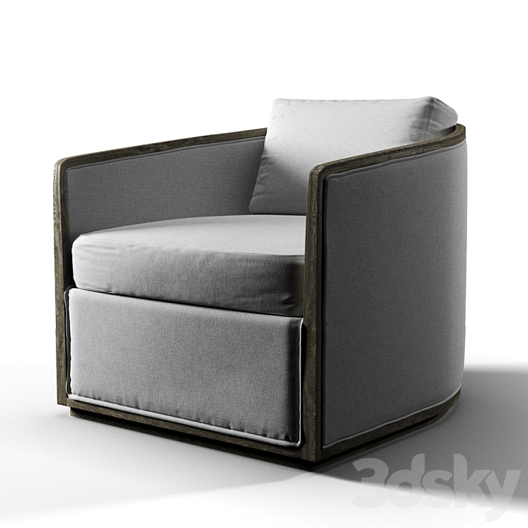 RH Dixon Swivel Chair Arm chair 3D model
