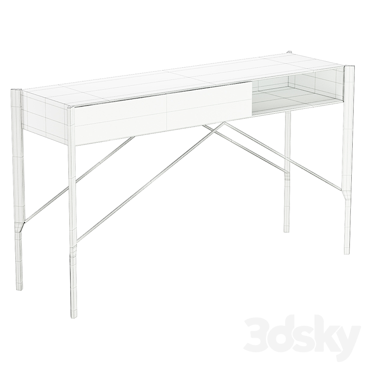 GLORY Console table Arketipo 3DS Max - thumbnail 2