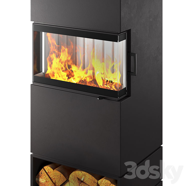 Stove DexterS3 3D Model Free
