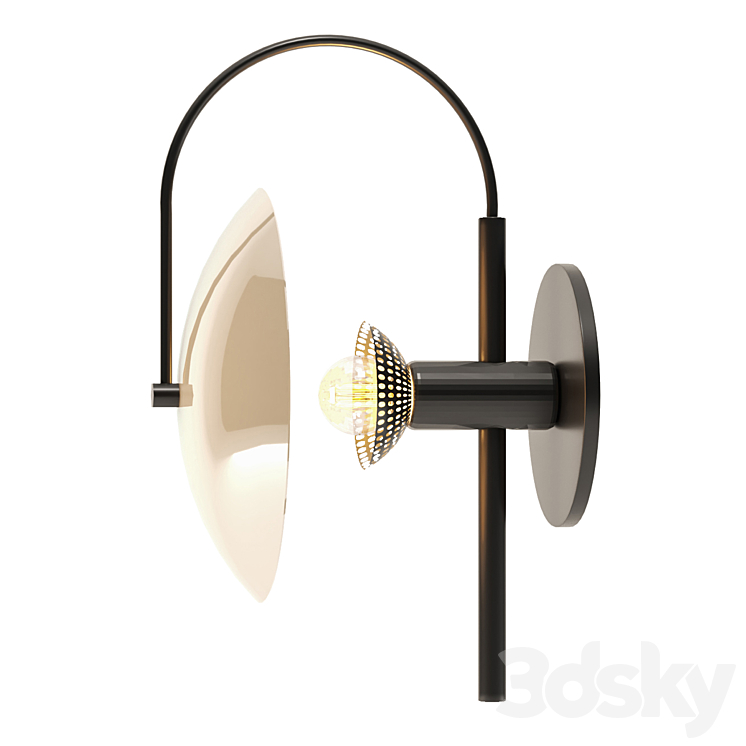 Wall Light 003 3D Model