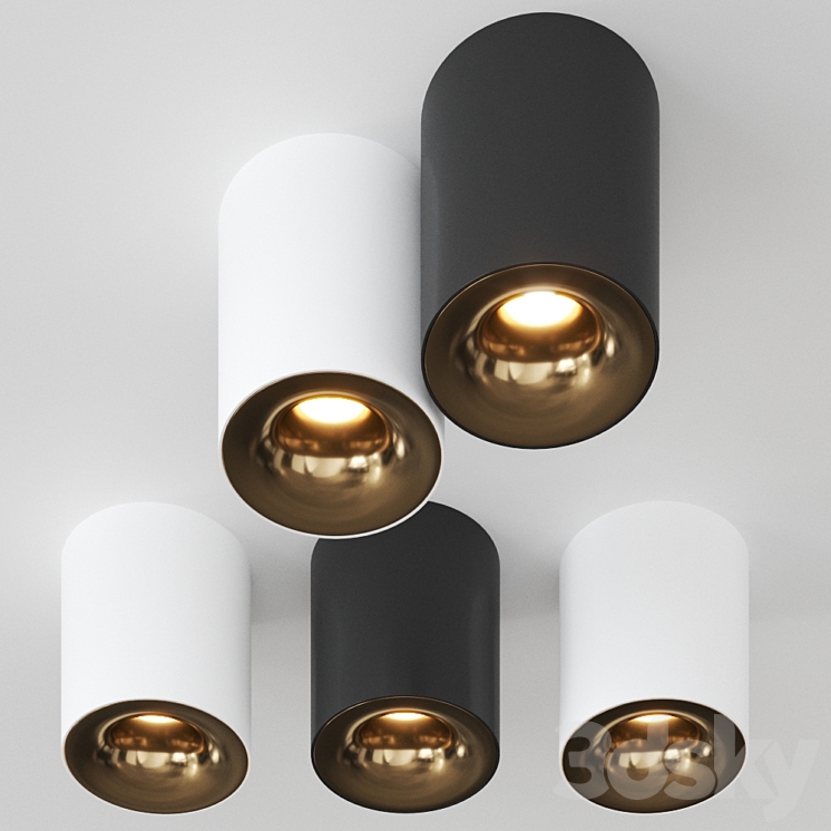 SMART CAKE By Modular Lighting Instruments Modular Ceiling Lighting 3D Model