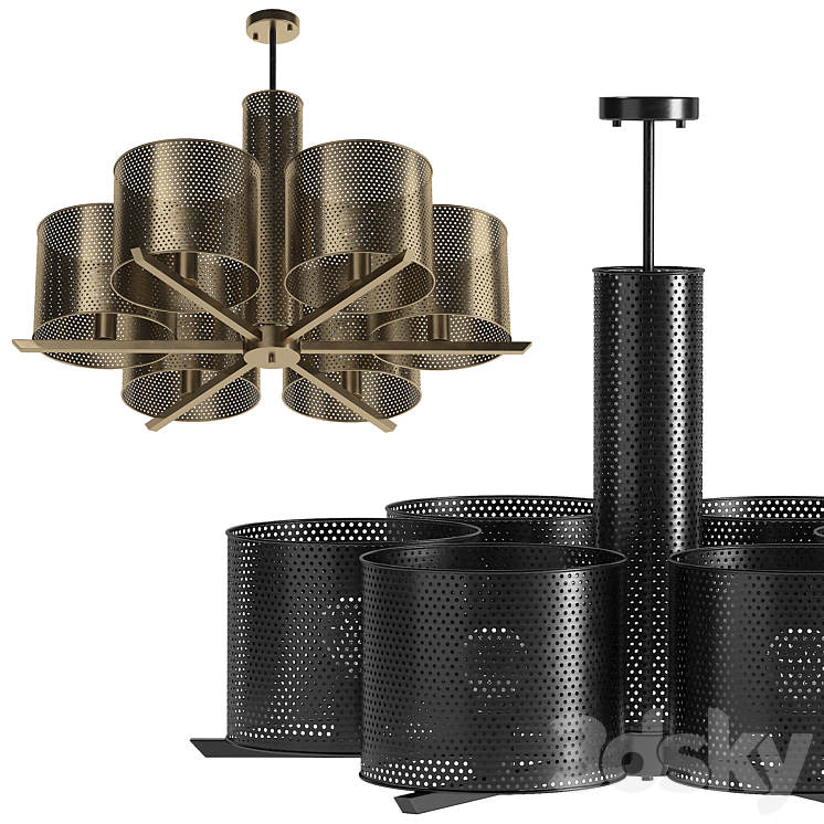Chandelier Eichholtz Morrison 114762 3D Model