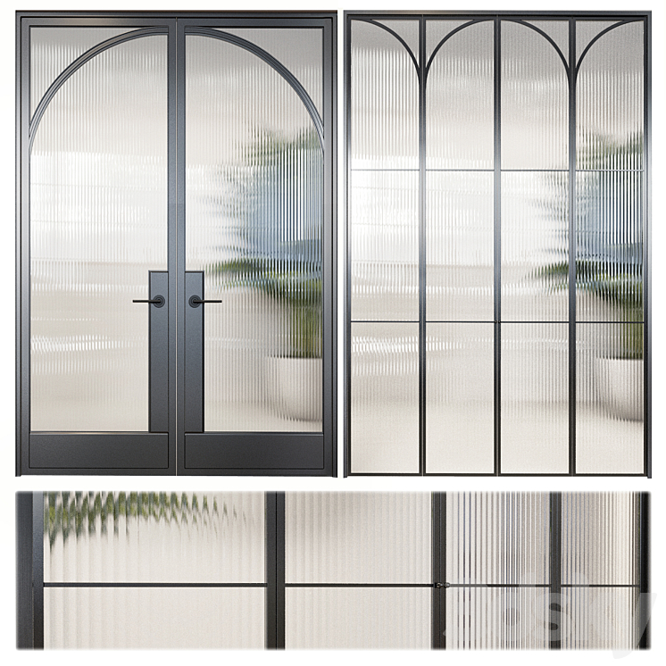 Classic Glass Door 3DS Max 3ds Max Files Classic Glass Door 3DS Max 3ds Max Files