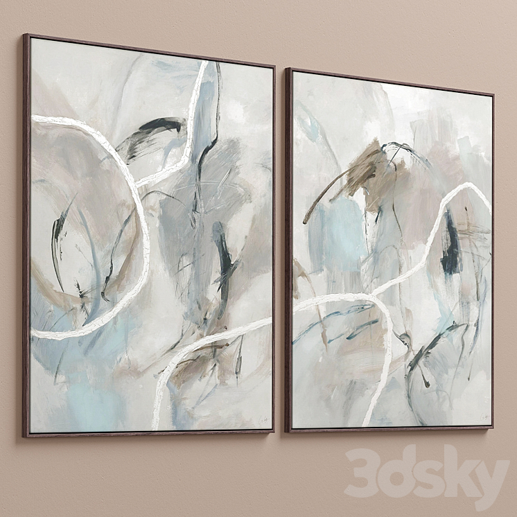 Framed Canvas C-54 3DS Max - thumbnail 2