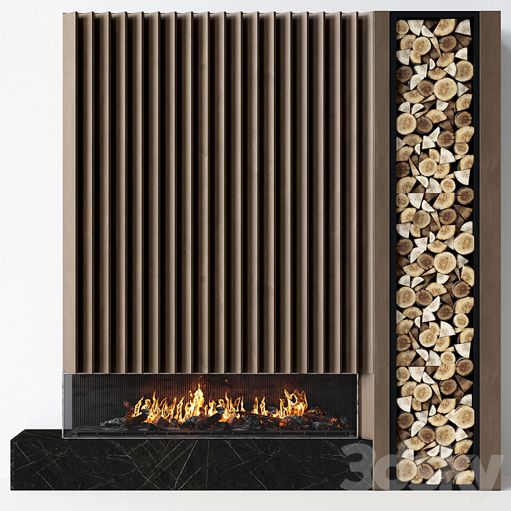 Fireplace modern 55
