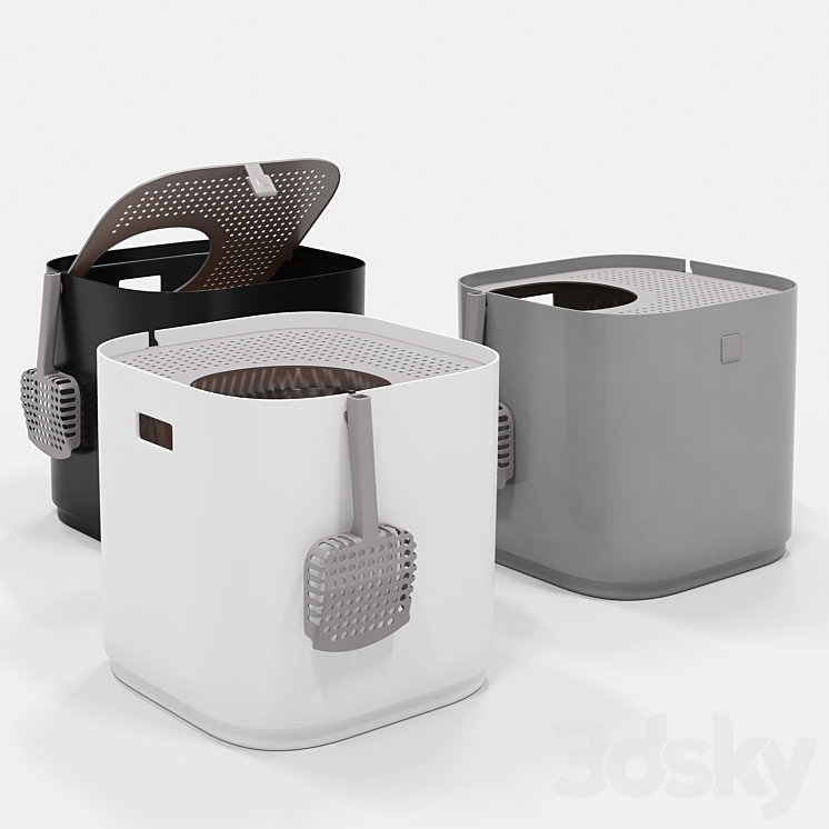 Modkat Litter Box Miscellaneous 3D model