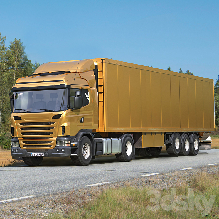 Scania 3D Model