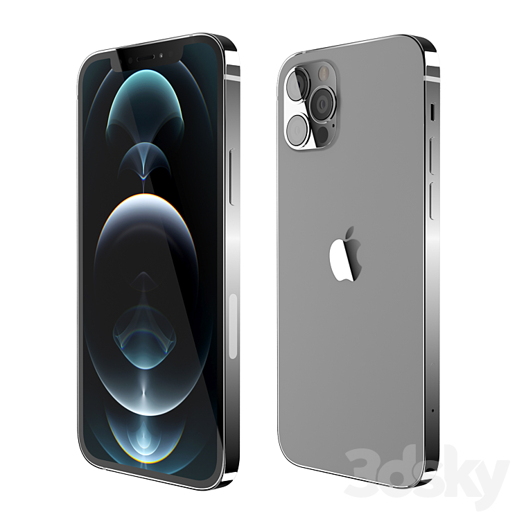 Apple iPhone 12 Pro 3D Model