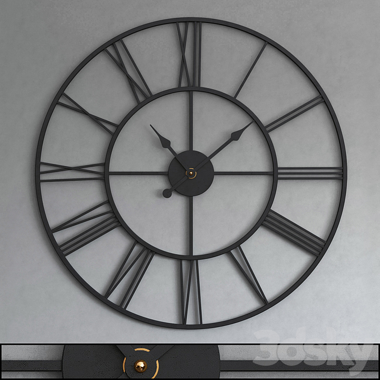 Clock 99 3D Model