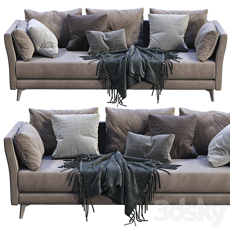 Jesse Sofa Ives 3D Model