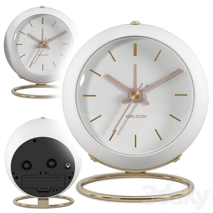 Karlsson Alarm Clock Globe 3D Model