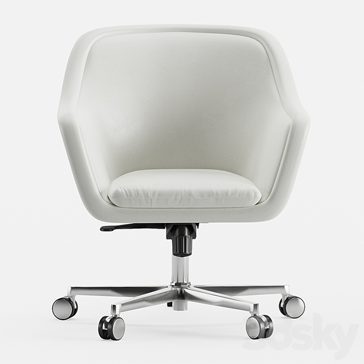 bumper chair by HermanMiller 3DS Max - thumbnail 2
