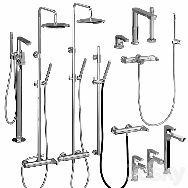 Giulini G collection ego set 3D Model