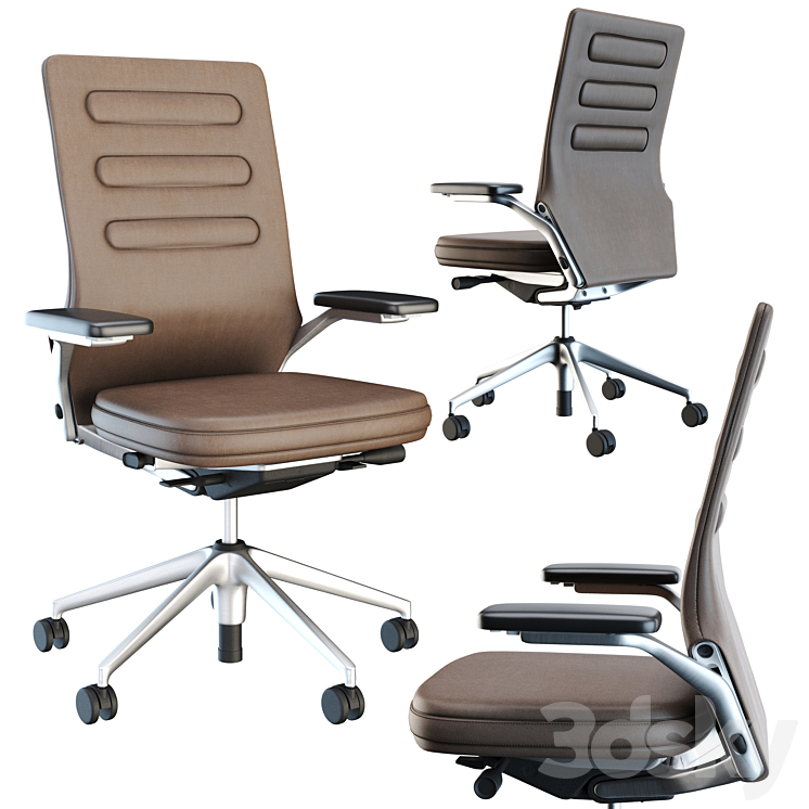 Vitra VC5 Office Chair 3DS Max - thumbnail 1