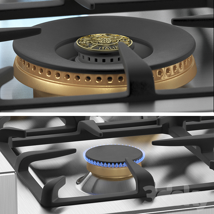 Bertazzoni cooker collection 3DS Max - thumbnail 2