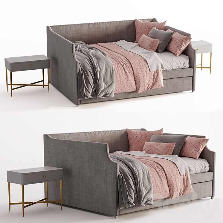ANNIKA DAYBED 3DS Max - thumbnail 1