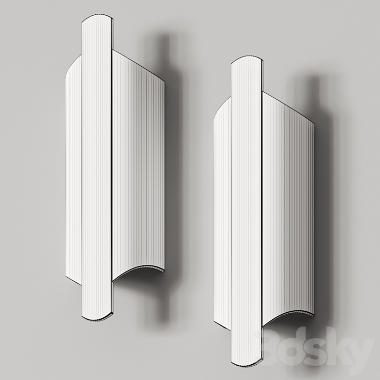 Saphir Wall Lamps 3D Model