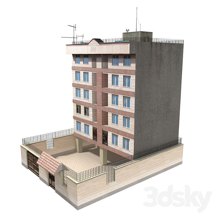 Building 12 3D Model