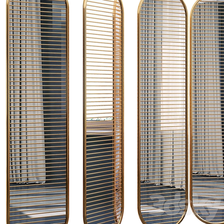 Decorative partition 61 3D Model