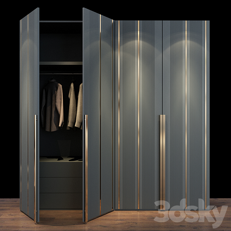 Cabinet Furniture 019 3DS Max - thumbnail 1