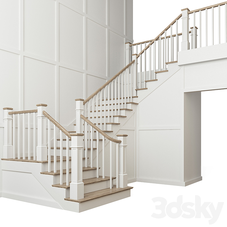 Stairs 3DS Max - thumbnail 2
