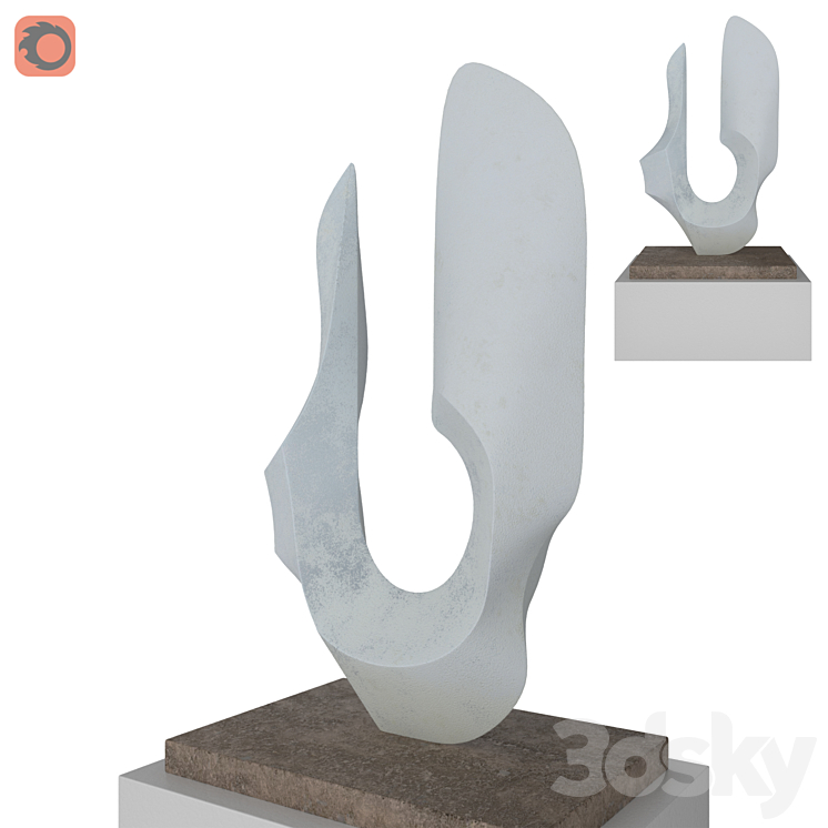 gregory anatchkov sculpture 3D Model