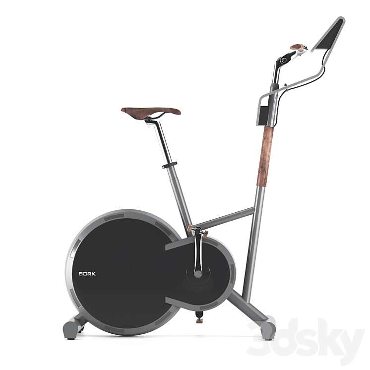 Exercise bike BORK D672 3D Model