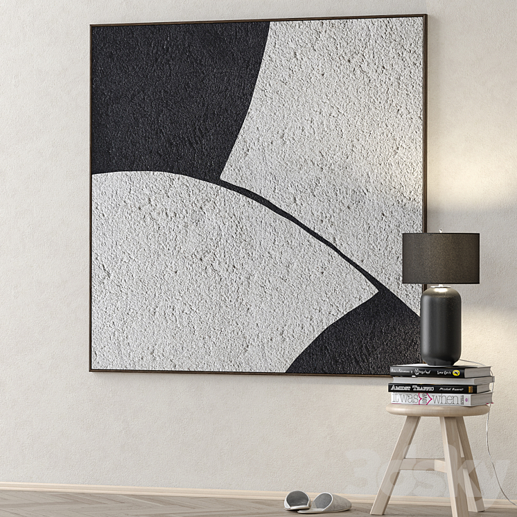 Framed Canvas C-75 3D Model