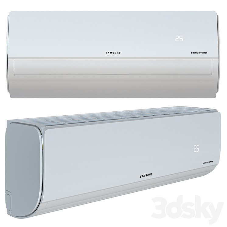 Air conditioner Samsung AR09TXHQASINUA 3D Model