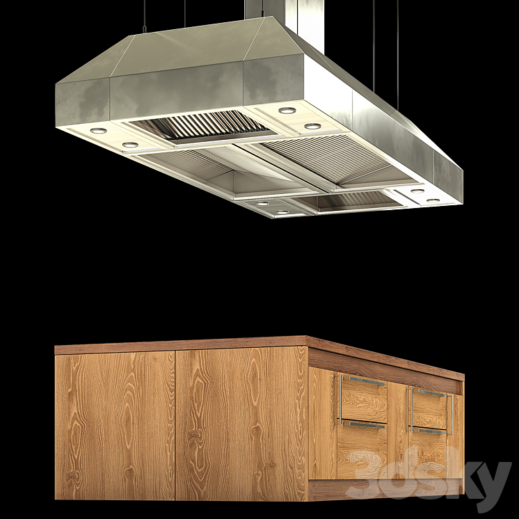 Extractor table 3D Model