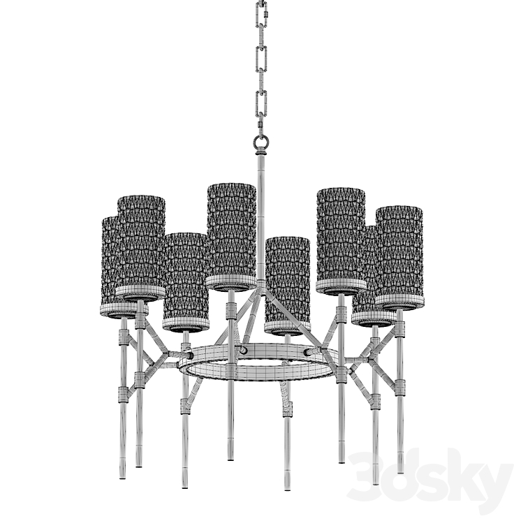 Odeon Light 4225/8 Vittoria 3D Model
