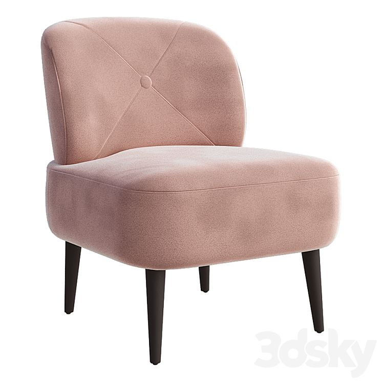 Jasper Accent Chair Arm chair 3D model