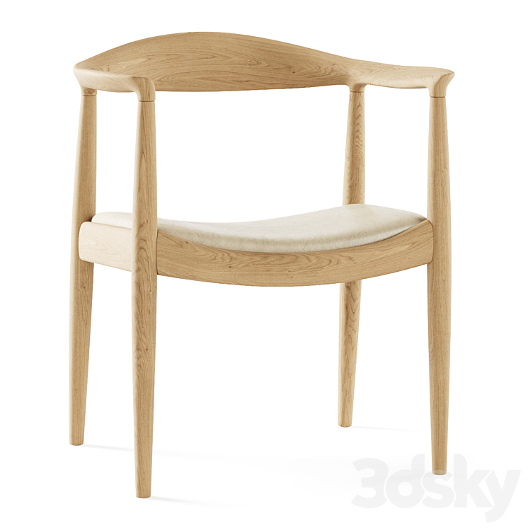 PP Mobler Wegner Chair PP503 \/ Mobler chair 3DS Max - thumbnail 2