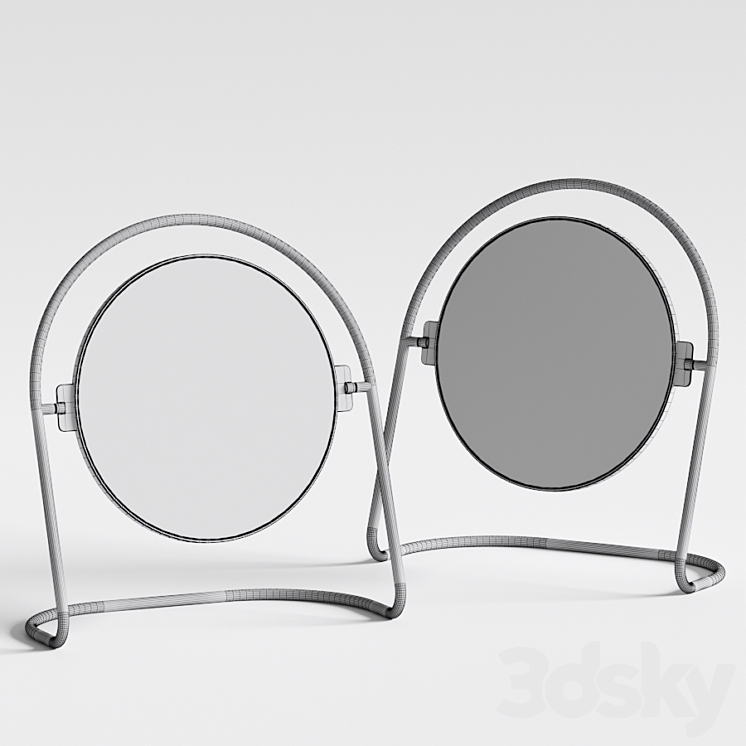 Menu Nimbus Table Mirror 3D Model