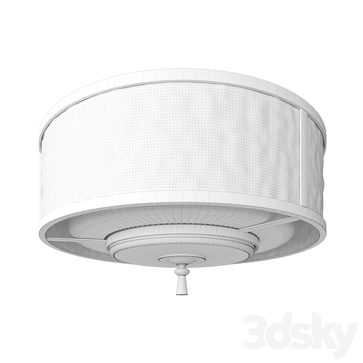 Ceiling lamp Elstead Lighting Adonis 2 3DS Max - thumbnail 2