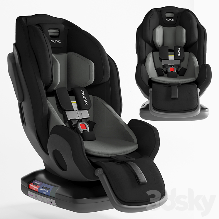 nuna exec car seat Miscellaneous 3D model