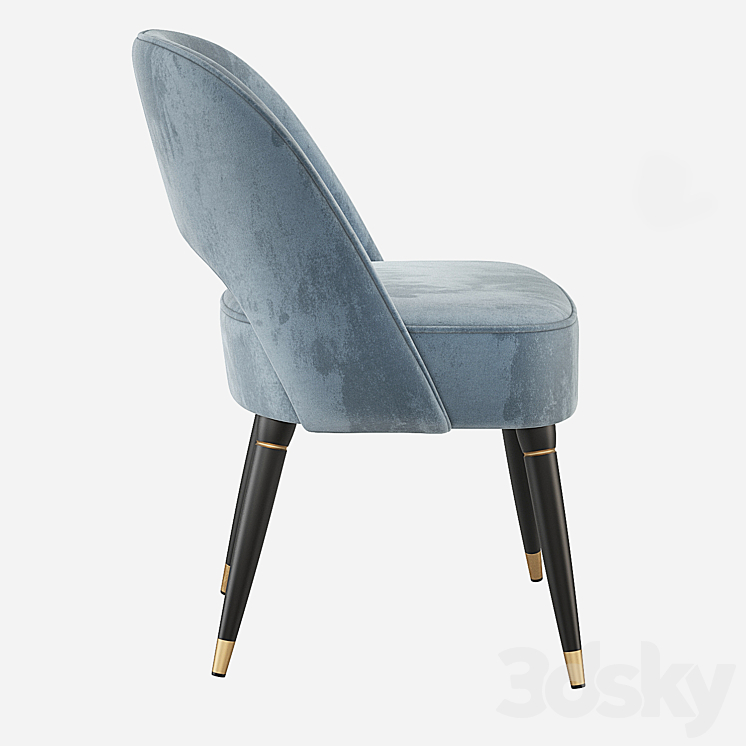 Collins Dining Chair Essential Home Chair 3D model