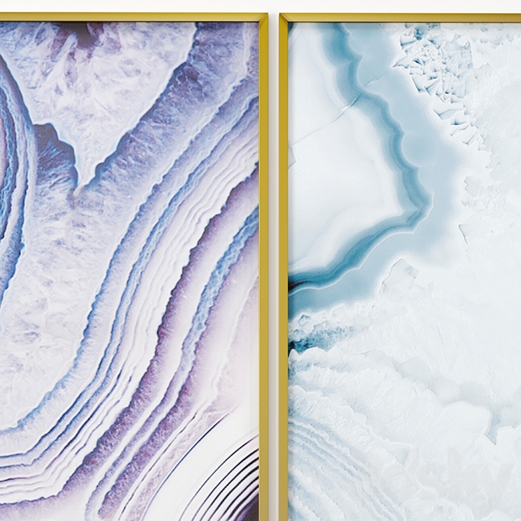 Art Frames 85- 2 Canvas Painting 3D Model