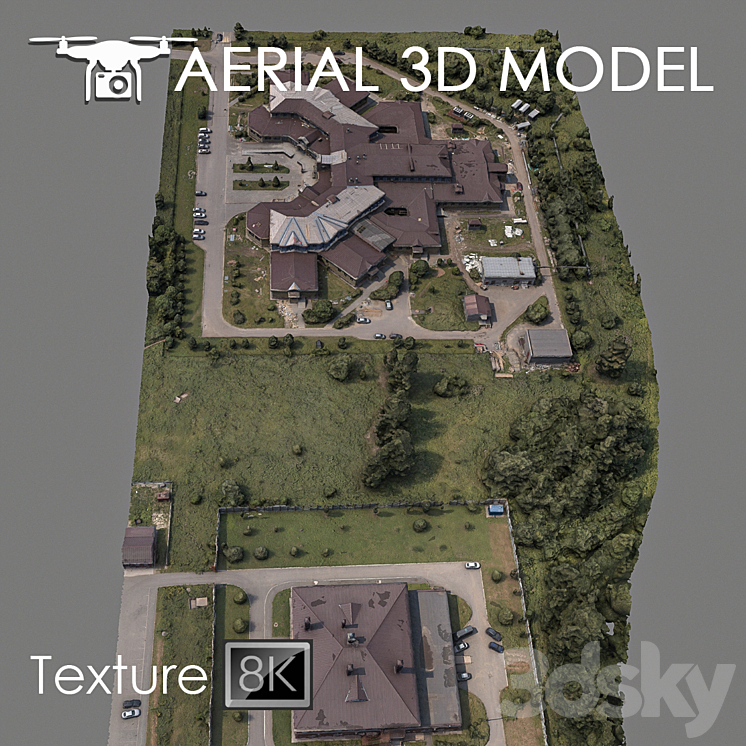 Industrial area 92 3D Model